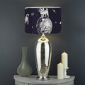 Astronaut Pug In Space Pattern Print Drum Lamp Shade