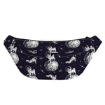 Astronaut Pug In Space Pattern Print Fanny Pack
