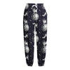 Astronaut Pug In Space Pattern Print Fleece Lined Knit Pants