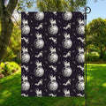 Astronaut Pug In Space Pattern Print Garden Flag