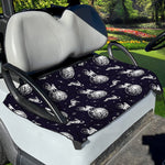 Astronaut Pug In Space Pattern Print Golf Cart Seat Cover
