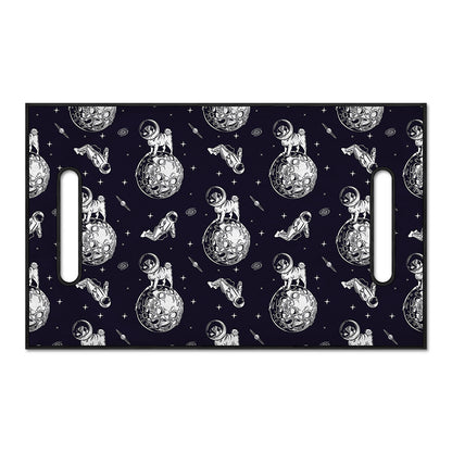 Astronaut Pug In Space Pattern Print Golf Cart Seat Cover