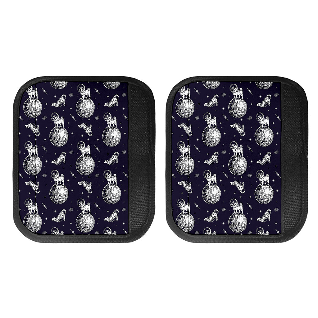 Astronaut Pug In Space Pattern Print Handle Covers