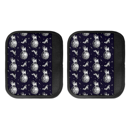 Astronaut Pug In Space Pattern Print Handle Covers