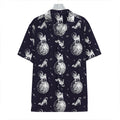 Astronaut Pug In Space Pattern Print Hawaiian Shirt