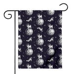 Astronaut Pug In Space Pattern Print House Flag