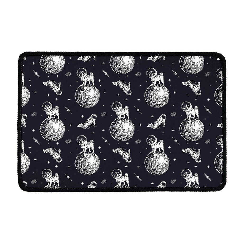 Astronaut Pug In Space Pattern Print Kitchen Mat