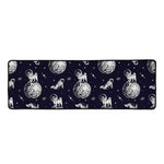 Astronaut Pug In Space Pattern Print Long Kitchen Mat