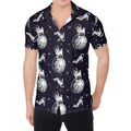 Astronaut Pug In Space Pattern Print Men's Shirt
