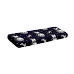 Astronaut Pug In Space Pattern Print Piano Keyboard Cover