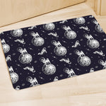 Astronaut Pug In Space Pattern Print Polyester Doormat