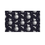 Astronaut Pug In Space Pattern Print Polyester Flag
