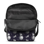 Astronaut Pug In Space Pattern Print Rectangular Crossbody Bag