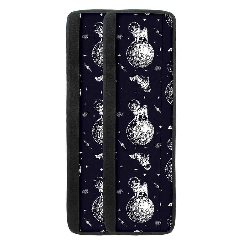 Astronaut Pug In Space Pattern Print Refrigerator Handle Covers