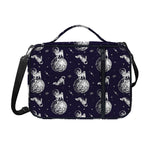 Astronaut Pug In Space Pattern Print Shoulder Strap Bible Bag