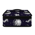 Astronaut Pug In Space Pattern Print Small Lunch Bag