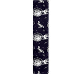 Astronaut Pug In Space Pattern Print Table Runner