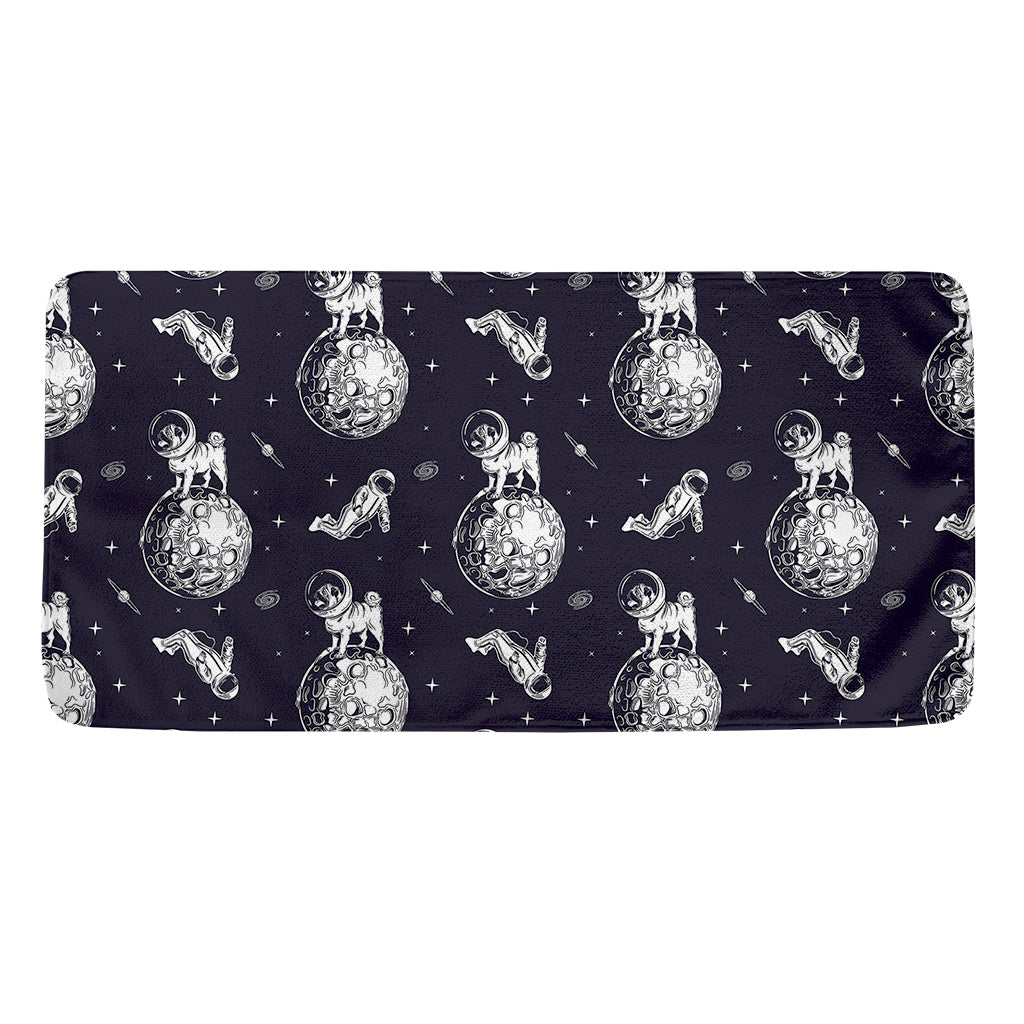 Astronaut Pug In Space Pattern Print Towel