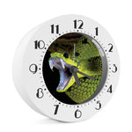 Atheris Nitschei Snake Print Alarm Clock