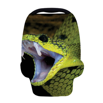 Atheris Nitschei Snake Print Baby Seat Cover