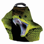 Atheris Nitschei Snake Print Baby Seat Cover