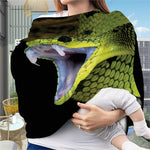 Atheris Nitschei Snake Print Baby Seat Cover