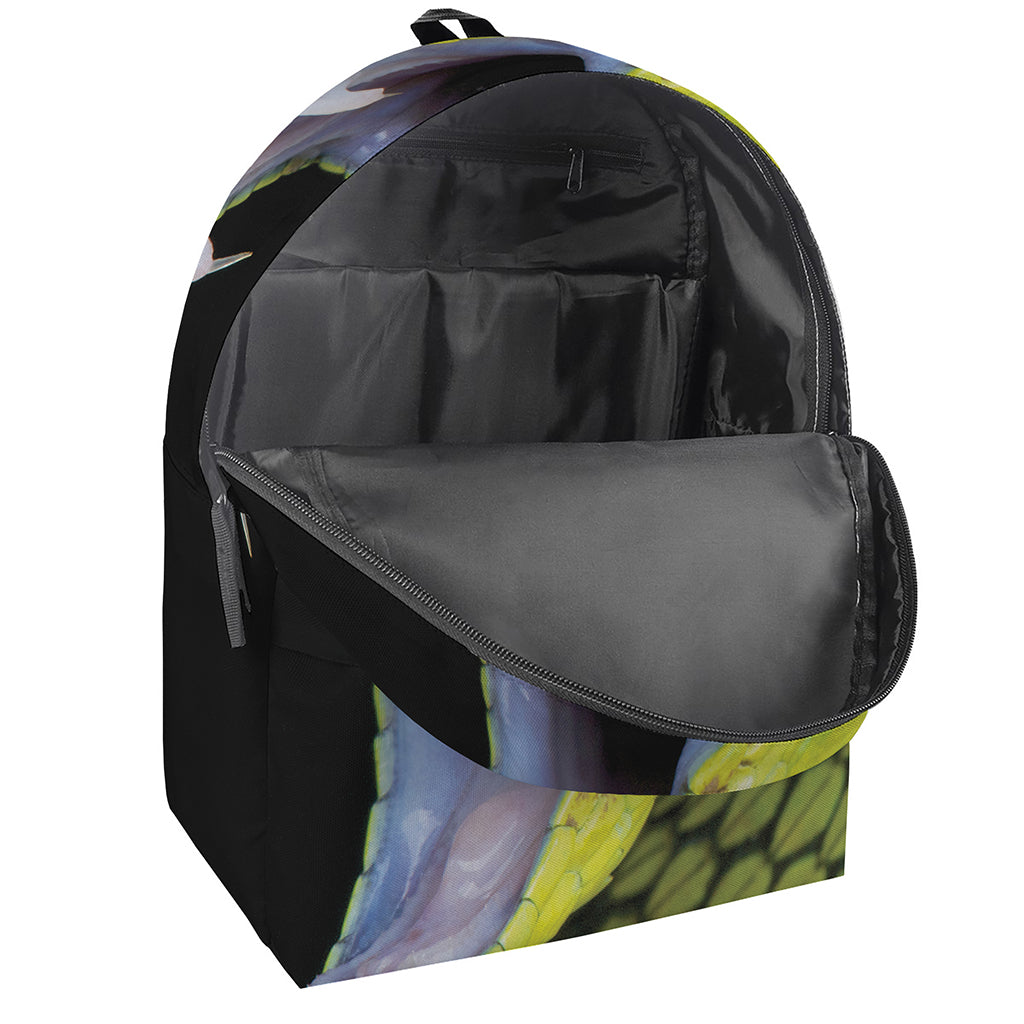 Atheris Nitschei Snake Print Backpack