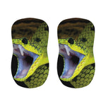 Atheris Nitschei Snake Print Bar Stool Covers