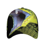 Atheris Nitschei Snake Print Baseball Cap