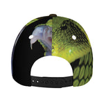 Atheris Nitschei Snake Print Baseball Cap