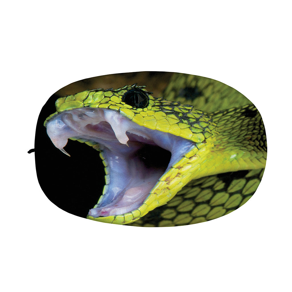 Atheris Nitschei Snake Print Car Side Mirror Covers