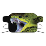 Atheris Nitschei Snake Print Car Windshield Snow Cover