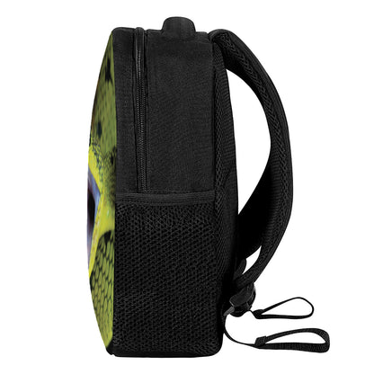 Atheris Nitschei Snake Print Casual Backpack
