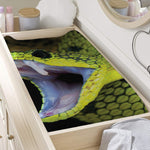 Atheris Nitschei Snake Print Changing Pad Cover