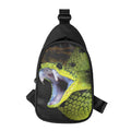 Atheris Nitschei Snake Print Sling Bag