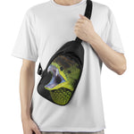 Atheris Nitschei Snake Print Chest Bag