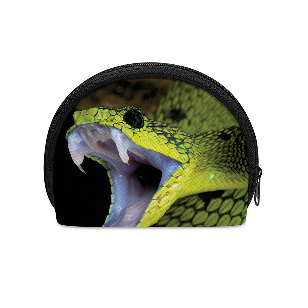 Atheris Nitschei Snake Print Coin Purse