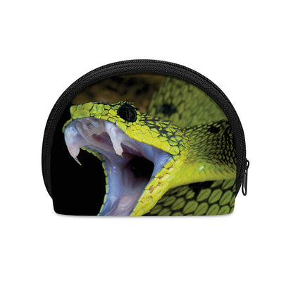 Atheris Nitschei Snake Print Coin Purse