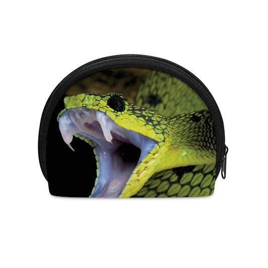 Atheris Nitschei Snake Print Coin Purse