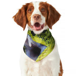 Atheris Nitschei Snake Print Dog Bandana