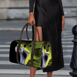 Atheris Nitschei Snake Print Duffle Bag