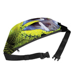 Atheris Nitschei Snake Print Fanny Pack