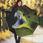 Atheris Nitschei Snake Print Foldable Umbrella