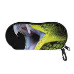 Atheris Nitschei Snake Print Glasses Case