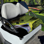 Atheris Nitschei Snake Print Golf Cart Seat Cover