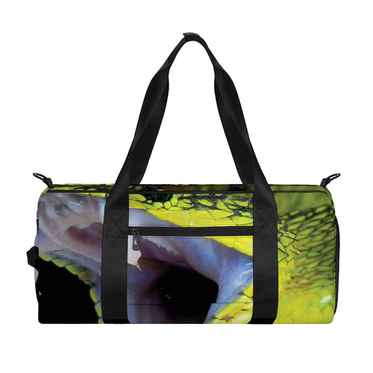 Atheris Nitschei Snake Print Gym Bag