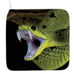 Atheris Nitschei Snake Print Hand Towel