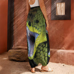 Atheris Nitschei Snake Print Harem Pants