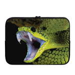 Atheris Nitschei Snake Print Laptop Sleeve