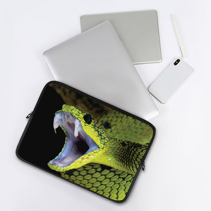 Atheris Nitschei Snake Print Laptop Sleeve